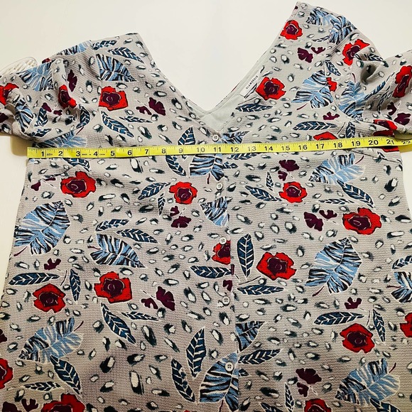 Glamorous Floral Button Up Tunic Dress 16 - Picture 5 of 7